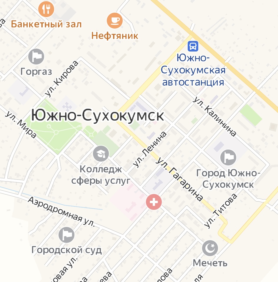 Карта МКОУ &amp;quot;СОШ №2&amp;quot;